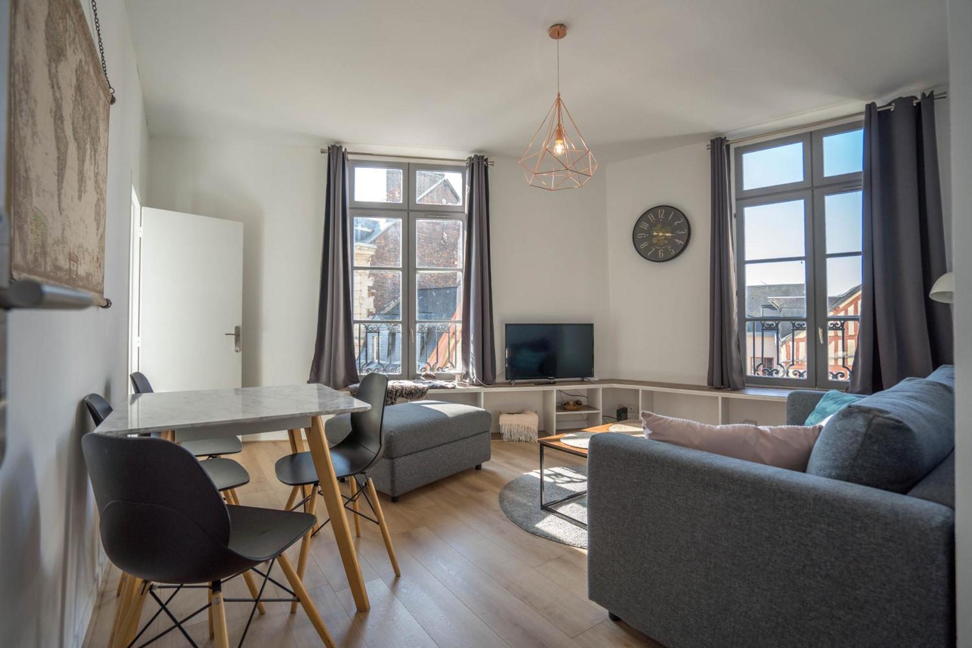 Charming City Center Flat Rouen Zewnętrze zdjęcie